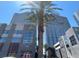 Modern high-rise building featuring a unique architectural design and luxurious amenities at 4525 Dean Martin Dr # 2704, Las Vegas, NV 89103