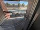 Cozy outdoor patio featuring outdoor furniture, a hammock, and views of the surrounding neighborhood at 5499 Indian River Dr # 356, Las Vegas, NV 89103