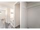 Walk in closet featuring modern flooring and minimalist design at 600 Berry Cir, Las Vegas, NV 89107