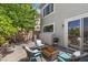 Cozy backyard patio with comfortable seating, perfect for outdoor relaxation and entertaining at 694 Value Ridge Ave, Henderson, NV 89012