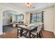 Open-concept dining area connects to the living space, providing ample room for entertaining at 7385 Severence Ln, Las Vegas, NV 89131