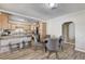 Cozy dining area featuring a round table with four chairs and hardwood style floors at 744 Mcknight St, Las Vegas, NV 89101