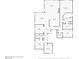 Detailed floor plan showcasing the layout of the home, including the living room, bedrooms, and bathrooms at 8623 Kennedy Heights Ct, Las Vegas, NV 89131