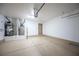 Clean, empty two car garage space with room for storage, tools, or projects at 9314 Hopcroft Ave, Las Vegas, NV 89178
