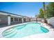 Refreshing backyard pool with a clean design and plenty of space for relaxation at 9728 Drumcannon Ave, Las Vegas, NV 89129