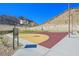 Community basketball court surrounded by desert landscape and scenic views at 2931 Raywood Ash Dr, Las Vegas, NV 89138