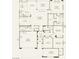 Detailed floor plan showcasing the layout with gathering room, kitchen, and owners suite at 2931 Raywood Ash Dr, Las Vegas, NV 89138