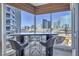 Corner dining with city views, bar height seating at 4575 Dean Martin Dr # 1112, Las Vegas, NV 89103
