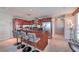 Sleek kitchen with modern appliances and breakfast bar at 4575 Dean Martin Dr # 1112, Las Vegas, NV 89103