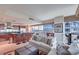 Modern living area with city view, open to kitchen and dining at 4575 Dean Martin Dr # 1112, Las Vegas, NV 89103