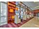 Elegant lobby showcases stylish seating, grand built-in shelving, and marble floors at 4575 Dean Martin Dr # 1112, Las Vegas, NV 89103