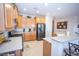Bright and spacious kitchen with ample counter space and stainless steel appliances at 5935 Saddle Horse Ave, Las Vegas, NV 89122