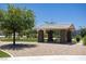 Picnic area with shade structure and grassy space within the Stallion Mountain community at 5935 Saddle Horse Ave, Las Vegas, NV 89122