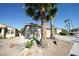 Charming single-story home with desert landscaping and a two-car garage at 6040 Eganridge Ct, North Las Vegas, NV 89081
