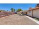 Expansive backyard with potential for custom landscaping and outdoor living space at 6112 Blossom Knoll Ave, Las Vegas, NV 89108