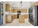 Spacious kitchen featuring modern appliances, ample counter space, and a functional center island at 636 Pacific Cascades Dr, Henderson, NV 89012