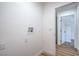 Laundry area offers a utility box and is located near an open doorway at 6517 Villa Mesa Dr, Las Vegas, NV 89107