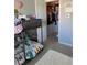 A bedroom featuring a bunk bed, a closet, and playful decor at 6867 Dragonfly Rock St, Las Vegas, NV 89148