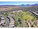 Enjoy a neighborhood park with lush green space and walking paths, all with views of mountains in the distance at 786 Etter Creek St, Las Vegas, NV 89138