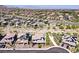 Gorgeous aerial view of a community with desert landscaping and mountain views at 786 Etter Creek St, Las Vegas, NV 89138