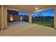 Backyard patio has artificial grass and block wall with an outdoor basketball hoop at 786 Etter Creek St, Las Vegas, NV 89138