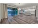 Bright dining space next to a modern kitchen, with sliding glass doors to the backyard at 786 Etter Creek St, Las Vegas, NV 89138