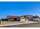 Charming single-story home with a two-car garage and a low maintenance front yard at 8517 Soneto Ln, Las Vegas, NV 89117