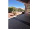 A view of a serene backyard with desert landscaping and ample privacy for outdoor enjoyment at 10036 Keysborough Dr, Las Vegas, NV 89134