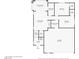 Layout featuring a Gathering room, bedrooms, bathrooms, covered patio, laundry room and garage at 11901 Luna Del Mar Ln, Las Vegas, NV 89138