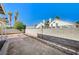 Spacious backyard area with block wall, patio, and potential for landscaping and outdoor enjoyment at 1950 Turtlerock St, Las Vegas, NV 89142