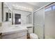 Functional bathroom with a combination tub and shower, toilet, and sink at 1950 Turtlerock St, Las Vegas, NV 89142