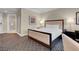 Cozy bedroom with a king-size bed, desk, and a luxurious bathroom with a glass door at 2000 Fashion Show Dr # 2400, Las Vegas, NV 89109