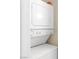 Stackable washer and dryer with functional white design, ideal for small spaces at 2243 Aspen Mirror Way # 102, Laughlin, NV 89029