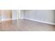 Bedroom features wood floors and is spacious with two doors at 2723 Seabridge Dr, Las Vegas, NV 89121