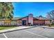 Charming single-story clubhouse featuring ample parking, large windows, and desert landscaping at 4036 Nightingale Ct, Las Vegas, NV 89107