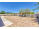 Expansive backyard featuring a concrete patio and plenty of space for outdoor activities or customization at 4784 El Escorial Dr, Las Vegas, NV 89121