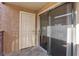 Patio with a door to the outside, a screen door, and a concrete floor at 5200 Indian River Dr # 301, Las Vegas, NV 89103