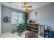 Bedroom with exercise equipment and storage at 7537 Splashing Rock Dr, Las Vegas, NV 89131