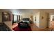 Expansive main bedroom with hardwood floors, a seating area, and attractive decorations at 8225 Bermuda Beach Dr, Las Vegas, NV 89128