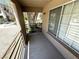 View of balcony, showing the outdoor space of the property at 9070 Spring Mountain Rd # 109, Las Vegas, NV 89117