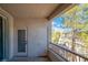 Balcony with views of blue skies and neighborhood scenery at 913 Duckhorn Ct # 201, Las Vegas, NV 89144