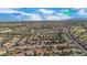 Breathtaking aerial view capturing the proximity of this exceptional neighborhood to the city's cultural and entertainment hubs at 9513 Yucca Blossom Dr, Las Vegas, NV 89134