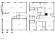 Two story floor plan featuring kitchen, living room, bedrooms, bathrooms, and garage at 9876 Parador Cellars Ct, Las Vegas, NV 89141