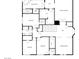Second floor layout with primary bedroom and bathrooms at 9876 Parador Cellars Ct, Las Vegas, NV 89141