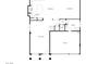 First floor layout with kitchen, living room and garage at 9876 Parador Cellars Ct, Las Vegas, NV 89141