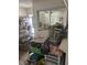 View of a bedroom that has numerous items piled up at 9940 Trailing Vine St, Las Vegas, NV 89183