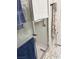 Shower area enclosed with glass with towels nearby at 9940 Trailing Vine St, Las Vegas, NV 89183