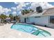 Backyard pool and patio perfect for relaxing and entertaining at 998 Hunters Run Dr, Henderson, NV 89002