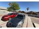 Driveway with parked cars and a view of neighboring homes across the street at , Las Vegas, NV 89104