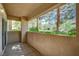 Private patio with views of the surrounding landscaping, ideal for relaxing and outdoor enjoyment at 2050 W Warm Springs Rd # 4512, Henderson, NV 89014